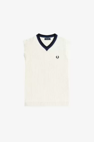 V-Neck Knitted Men’s Tanks