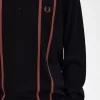 Vertical Stripe Knitted Men’s Shirt Vertical Stripe Knitted Men’s Shirt