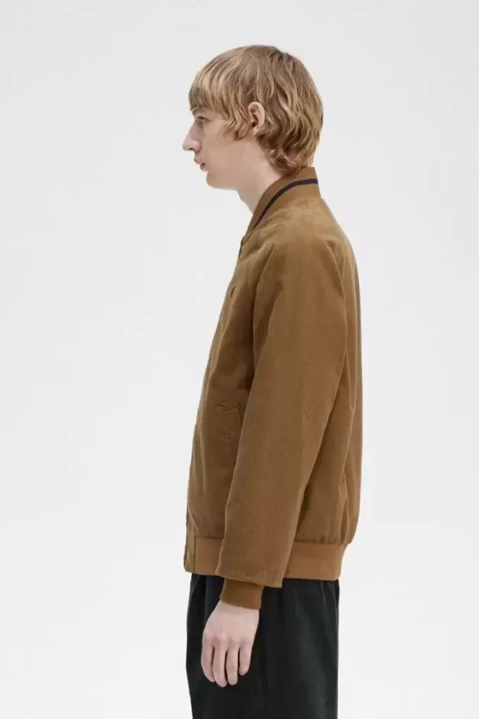Waffle Cord Tennis Bomber Men’s Jackets Waffle Cord Tennis Bomber Men’s Jackets