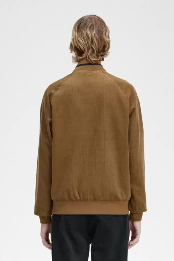 Waffle Cord Tennis Bomber Men’s Jackets Waffle Cord Tennis Bomber Men’s Jackets