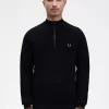 Waffle Stitch Half Zip Men’s Jumper Waffle Stitch Half Zip Men’s Jumper