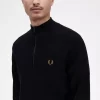 Waffle Stitch Half Zip Men’s Jumper Waffle Stitch Half Zip Men’s Jumper