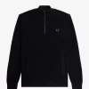 Waffle Stitch Half Zip Men’s Jumper Waffle Stitch Half Zip Men’s Jumper
