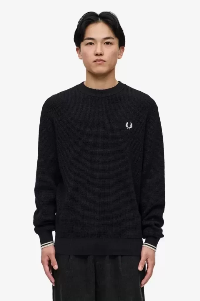 Waffle Stitch Men’s Jumper Waffle Stitch Men’s Jumper