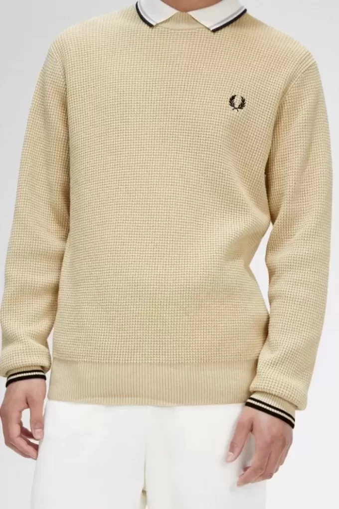 Waffle Stitch Men’s Jumper Waffle Stitch Men’s Jumper