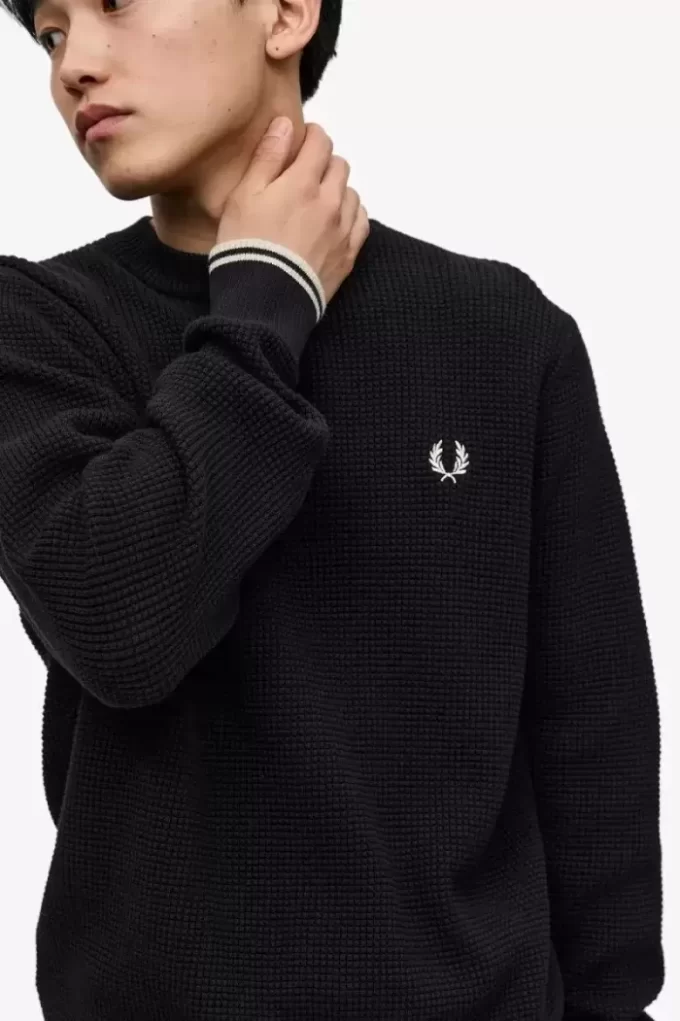 Waffle Stitch Men’s Jumper Waffle Stitch Men’s Jumper