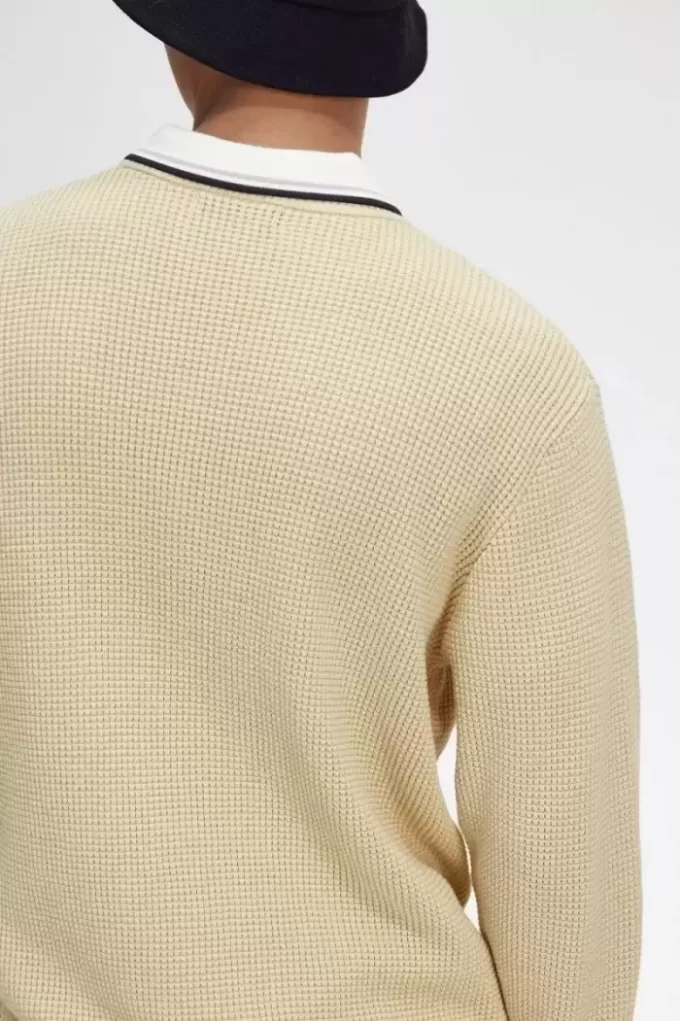 Waffle Stitch Men’s Jumper Waffle Stitch Men’s Jumper