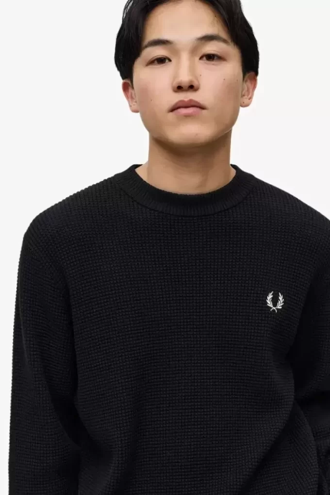 Waffle Stitch Men’s Jumper Waffle Stitch Men’s Jumper