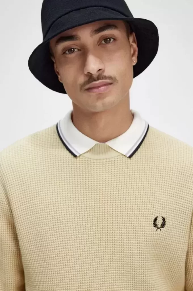 Waffle Stitch Men’s Jumper Waffle Stitch Men’s Jumper