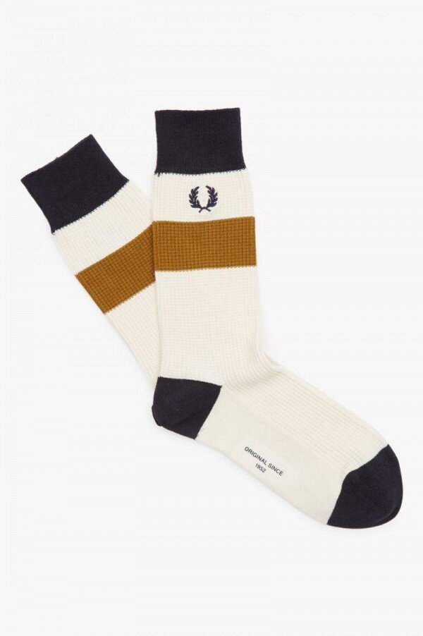 Waffle Stripe Socks Waffle Stripe Socks