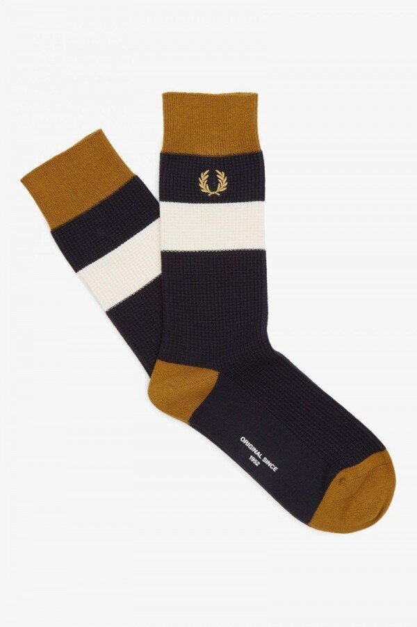 Waffle Stripe Socks Waffle Stripe Socks