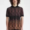 Wave Graphic Men’s Polo Shirt Wave Graphic Men’s Polo Shirt
