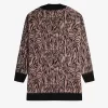 Zebra Knitted Women’s Dress Zebra Knitted Women’s Dress