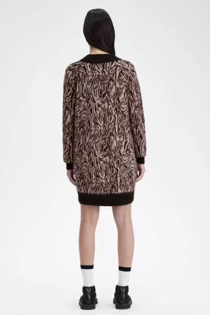 Zebra Knitted Women’s Dress Zebra Knitted Women’s Dress