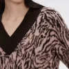 Zebra Knitted Women’s Dress Zebra Knitted Women’s Dress