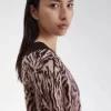 Zebra Knitted Women’s Dress Zebra Knitted Women’s Dress