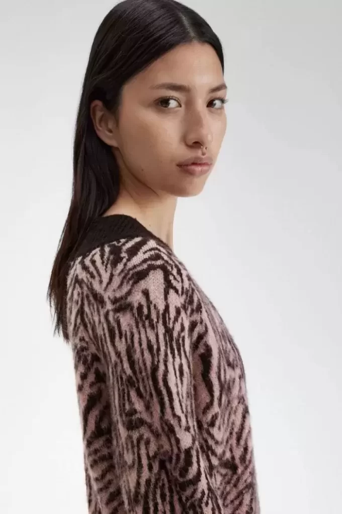 Zebra Knitted Women’s Dress Zebra Knitted Women’s Dress