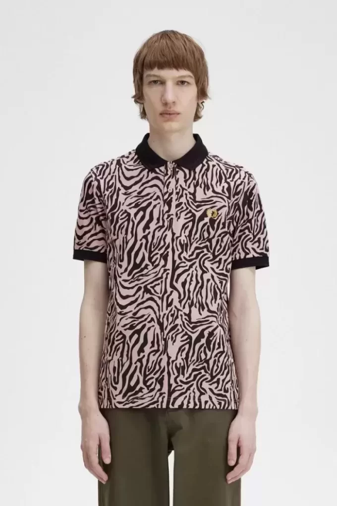 Zebra Print Men’s Shirt Zebra Print Men’s Shirt