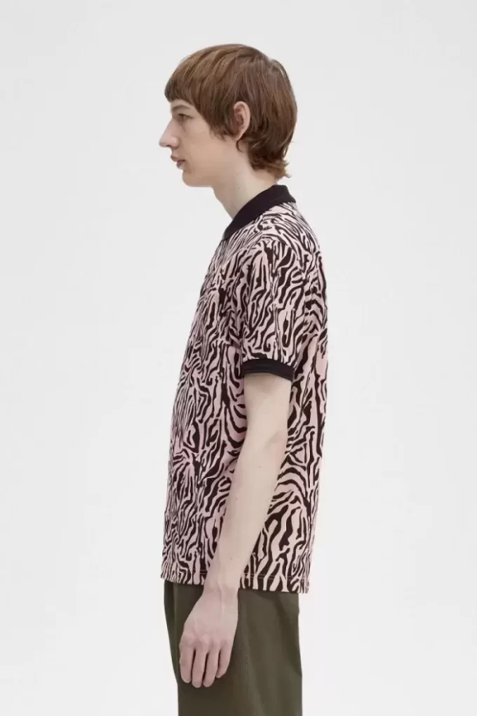 Zebra Print Men’s Shirt Zebra Print Men’s Shirt