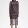 Zebra Print Mesh Women’s Dress Zebra Print Mesh Women’s Dress