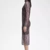 Zebra Print Mesh Women’s Dress Zebra Print Mesh Women’s Dress