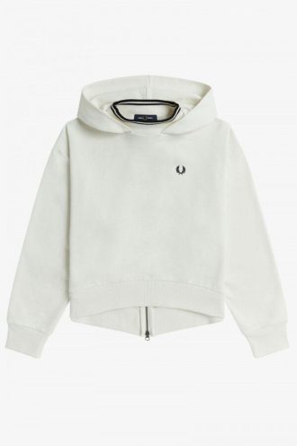 Zip Detail Hooded Sweatshirts