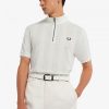Zip Neck Raglan Sleeve Polo Shirts Zip Neck Raglan Sleeve Polo Shirts