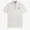 Zip Neck Raglan Sleeve Polo Shirts Zip Neck Raglan Sleeve Polo Shirts