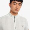 Zip Neck Raglan Sleeve Polo Shirts Zip Neck Raglan Sleeve Polo Shirts