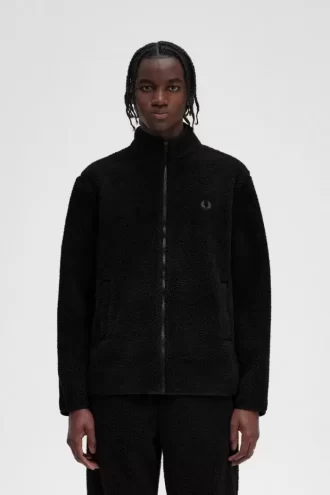 Zip Through Borg Fleece Men’s Sweatshirts