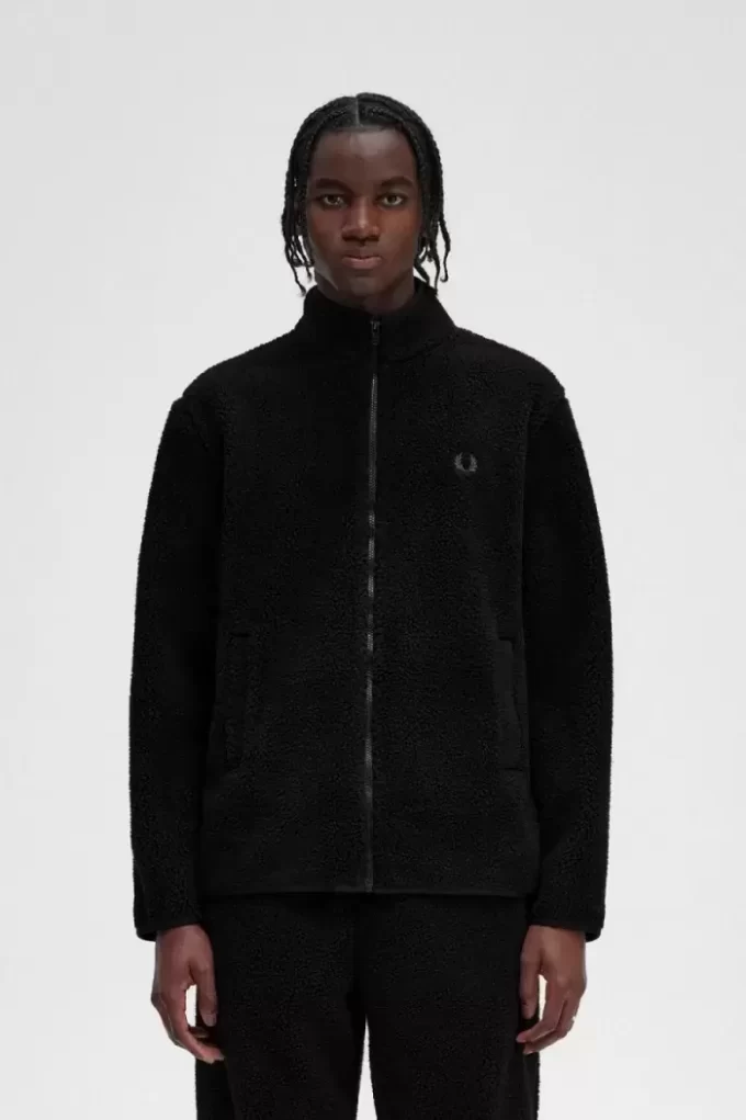 Zip Through Borg Fleece Men’s Sweatshirts Zip Through Borg Fleece Men’s Sweatshirts