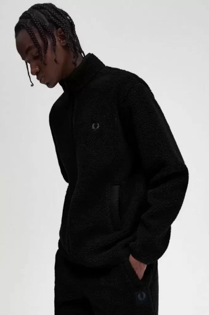 Zip Through Borg Fleece Men’s Sweatshirts Zip Through Borg Fleece Men’s Sweatshirts