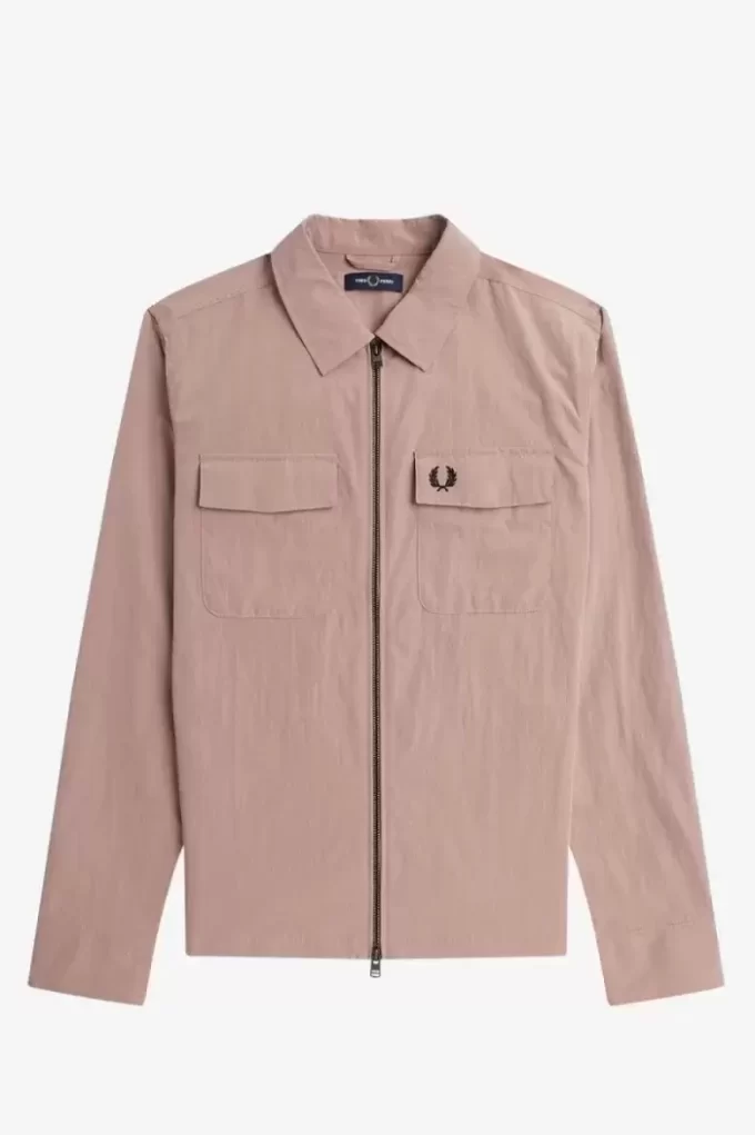 Zip-Through Men’s Shirt Zip-Through Men’s Shirt