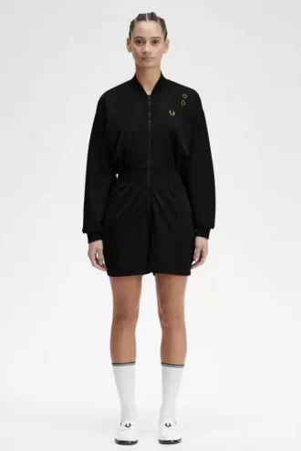 Zip-Through Playsuit Women’s Dress