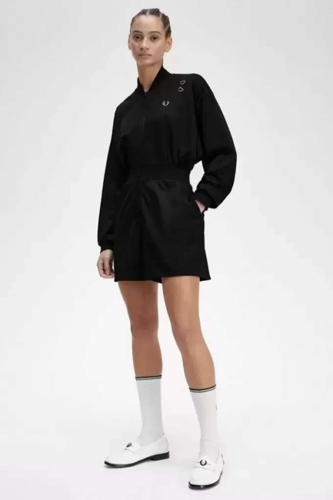 Zip-Through Playsuit Women’s Dress Zip-Through Playsuit Women’s Dress