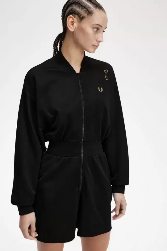 Zip-Through Playsuit Women’s Dress Zip-Through Playsuit Women’s Dress